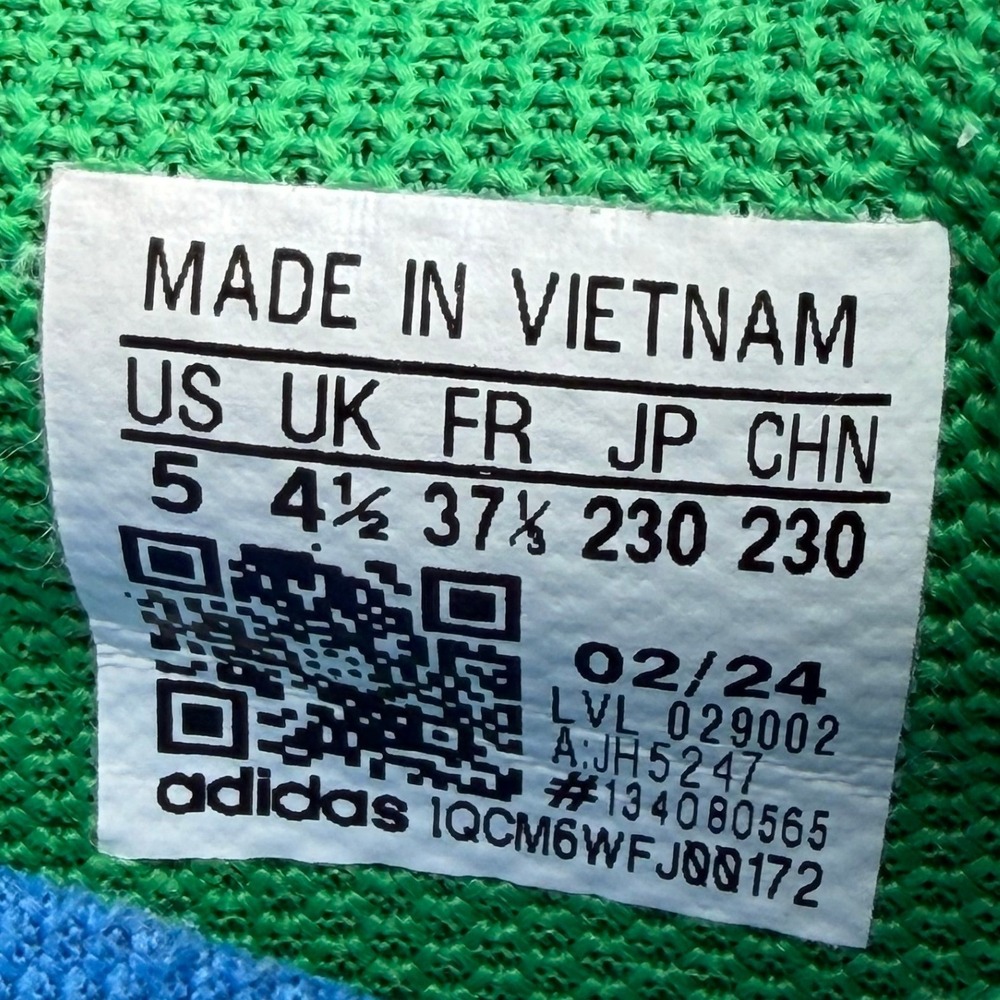 Adidas Gazelle Bold Mens 5‎ Green/Gum Suede Sneakers Retro Casual Preppy Soccer - Picture 9 of 9